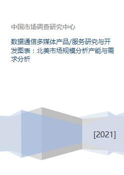 数据通信多媒体产品 服务研究与开发图表 北美市场规模分析产能与需求分析